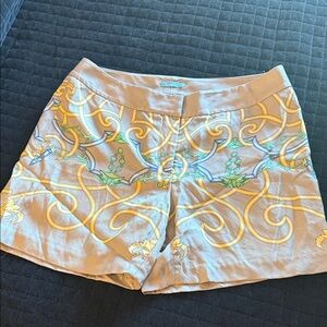 J. McLaughlin Silk Shorts